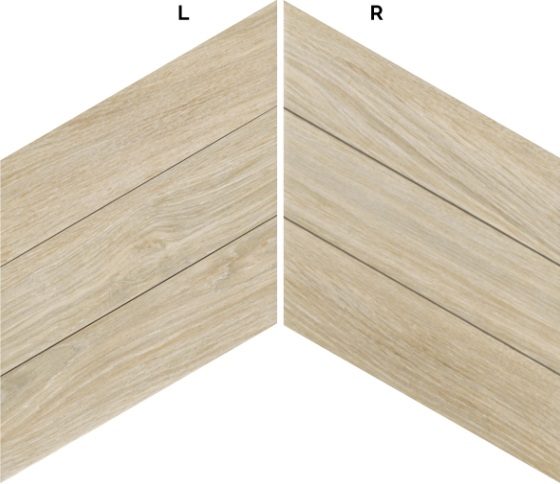 DIAMOND TIMBER OAK CHEVRON L 70X40